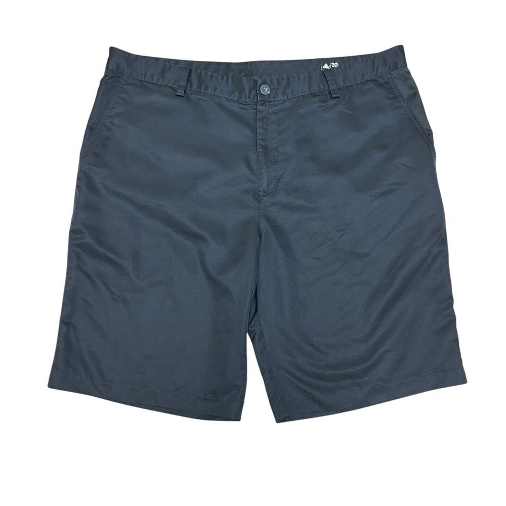 Adidas‎ Golf Shorts Mens 38 Black Climalite Performance Chino 10" Inseam